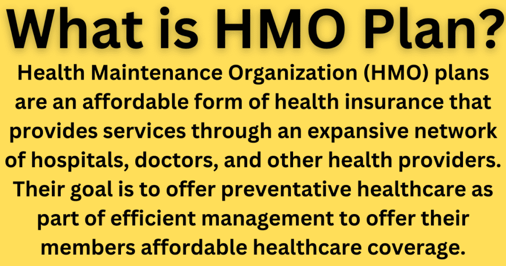 What is HMO Plan